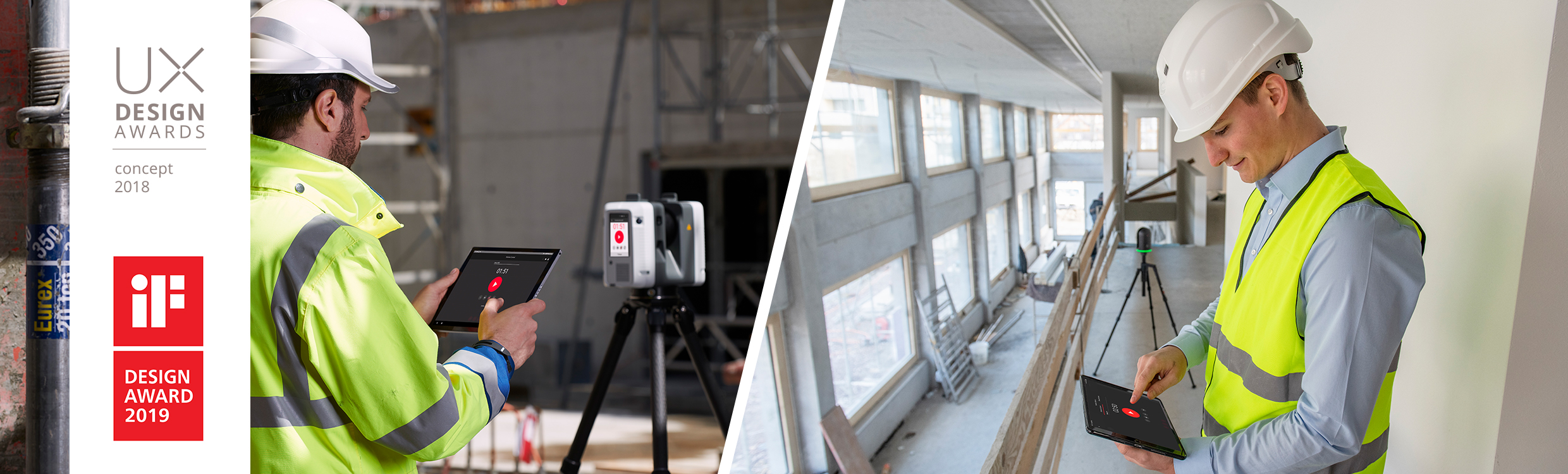 Cyclone FIELD 360 with UX  iF Design Award  Split Screen